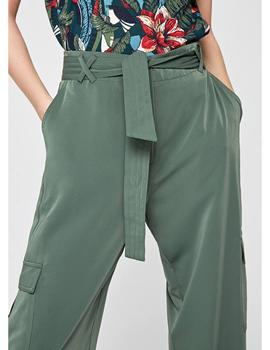 Pantalones Pepe Jeans Cargo Mary Verdes Para Mujer