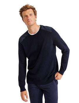 Ecoalf  Charles Knit Sweater Man Midnight Navy