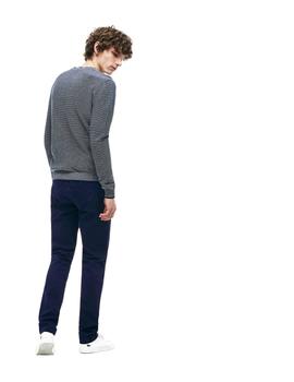 Pantalón Lacoste Chino Slim Fit De Gabardina Para Hombre