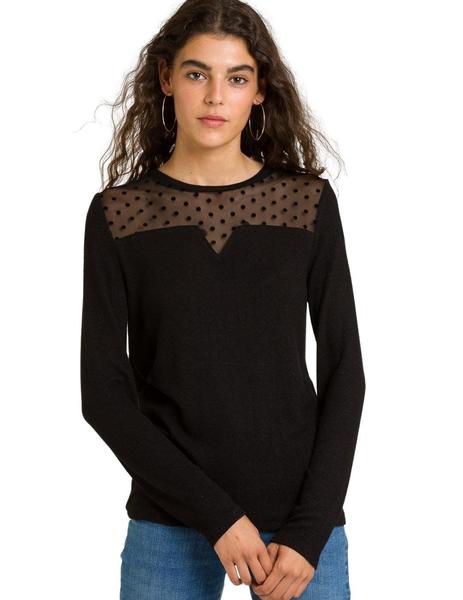 NAF NAF Camisa - black/negro 