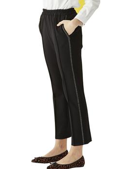 Pantalón Vilagallo Clarise Negro Para Mujer