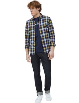 Camisa Pepe Jeans Trafford Cuadros Para Hombre