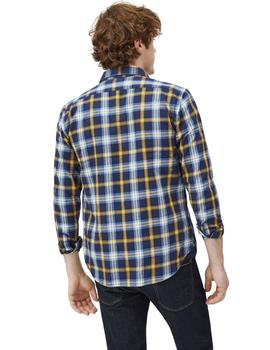 Camisa Pepe Jeans Trafford Cuadros Para Hombre