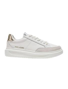 Sneakers Pepe Jeans Abbey Blancos Para Mujer