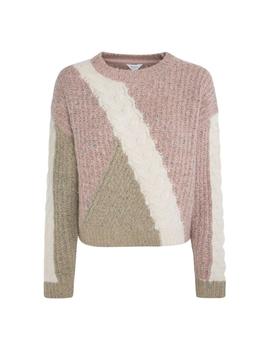 Jersey Pepe Jeans Sophie Color Block Para Mujer