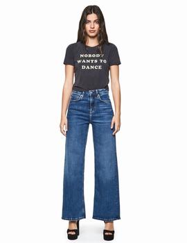 Camiseta Pepe Jeans Sarah Negra Para Mujer