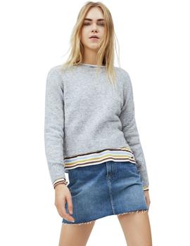 Jersey Pepe Jeans Wendy Gris Para Mujer