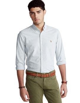 Camisa Ralph Lauren Custom Fit A Rayas Para Hombre