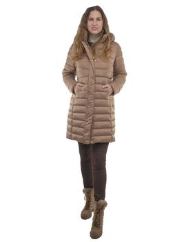 Parka Geox W Bettanie Tostado Para Mujer