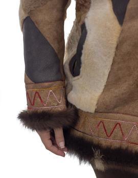 Abrigo Siosi Tlingit Marrón Para Mujer