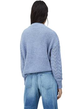 Jersey Pepe Jeans Azul Calados Elia Para Mujer 