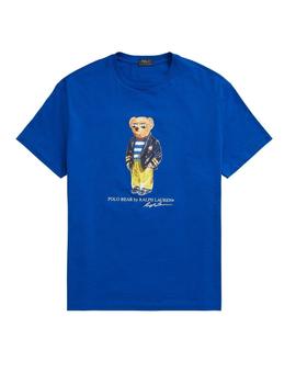 Camiseta Ralph Lauren Azulón Polo bear Marinero Para Hombre