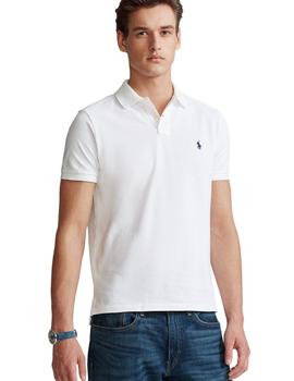  Polo Ralph Lauren De Piqué Custom Slim Fit Blanco