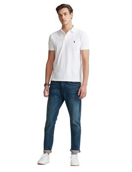  Polo Ralph Lauren De Piqué Custom Slim Fit Blanco