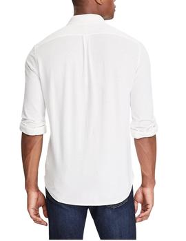 Camisa Polo Ralph Lauren Vaporosa Blanca Para Hombre