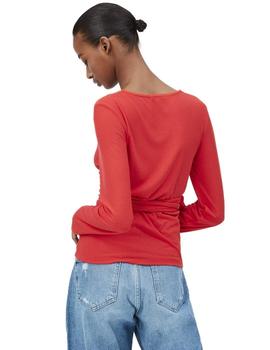 Camiseta Pepe Jeans Bianca Roja Para Mujer