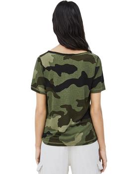 Camiseta Pepe Jeans Cami Estampado Militar para mujer
