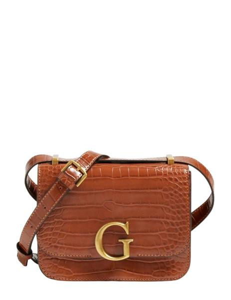 Pelearse Rodeado Viaje Bolso Guess Corily Bandolera Marrón Para Mujer