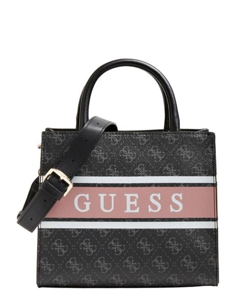 Bolso Guess Monique De Mano Logo 4G En Color Negro Para