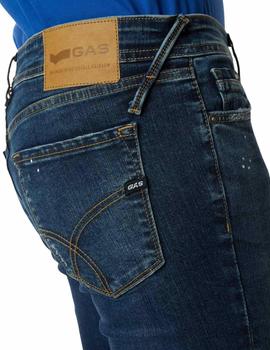 Pantalones Gas Sax Zip Color WQ85 Para Hombre
