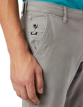 Pantalones Gas Albert Chino S Gris Para Hombre