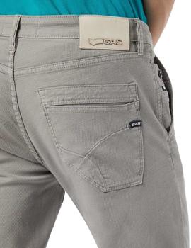 Pantalones Gas Albert Chino S Gris Para Hombre