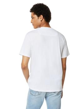 Camiseta Gas Scuba/S Line Blanca Para Hombre