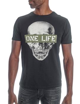 Camiseta Le Temps Des Cerises Benton Negra Para Hombre