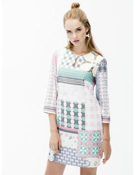 Vestido Vilagallo Tesa Manaba Print Para Mujer