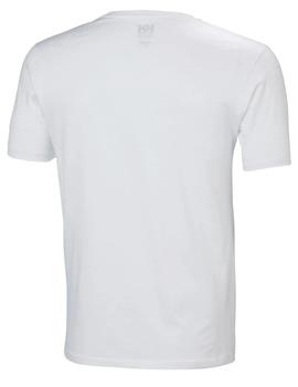 Camiseta Helly Hansen HH Logo Blanca Para Hombre