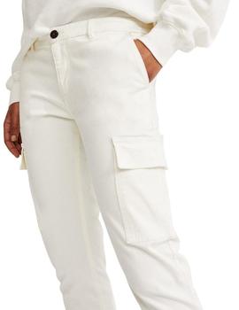 Pantalones Ecoalf Greta Blancos Para Mujer