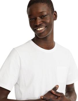 Camiseta Ecoalf Avandaro Blanca Para Hombre