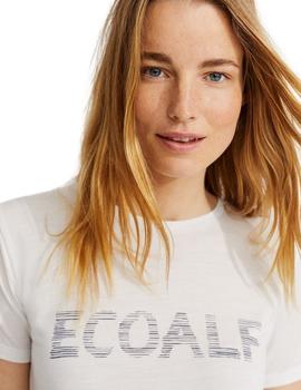 Camiseta Ecoalf Blanca Para Mujer