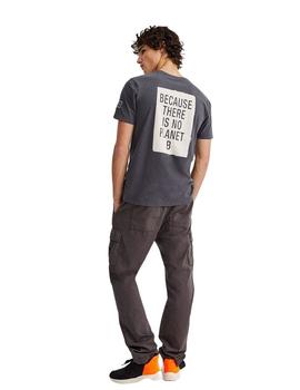 Camiseta Ecoalf Tribeca Gris Para Hombre