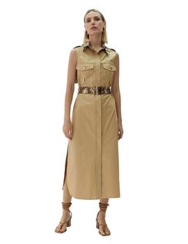 Vestido Lola Casademunt Safari Beige Para Mujer