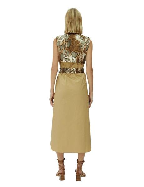 Vestido Safari Beige Mujer