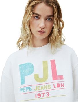 Sudadera Pepe Jeans Demi Logo Xl Para Mujer