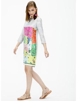 Vestido Vilagallo Tesa Madrid Print Para Mujer