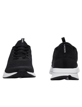 Zapatillas Lacoste Run Spin Negras Para Hombre