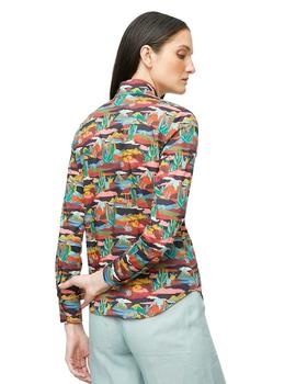 Camisa Mirto Estampado Multicolor Para Mujer