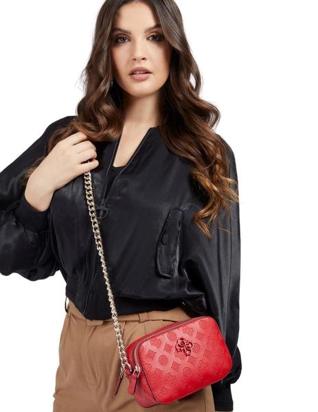 Luna Condimento promoción Bolso Guess Noelle Bandolera Roja Para Mujer