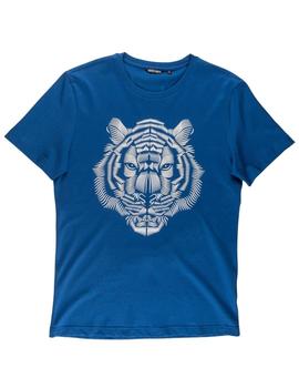 Camiseta Antony Morato  Azul Estampado Para Hombre