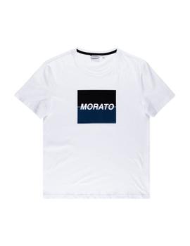 Camiseta Antony Morato Blanca Logo Para Hombre