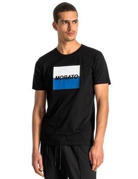 Camiseta Antony Morato Negro Logo Para Hombre