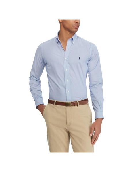 guirnalda Contorno Derritiendo Camisa Polo Ralph Lauren De Rayas Classic Fit Para Hombr