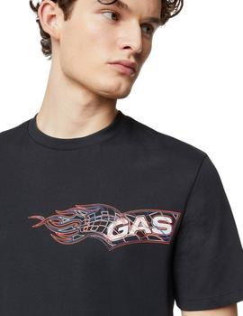 Camiseta Gas Scuba/S Flame Para Hombre