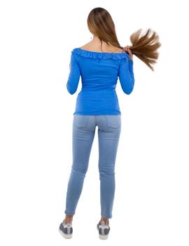 Camiseta Pepe Jeans Colette Azul Para Mujer