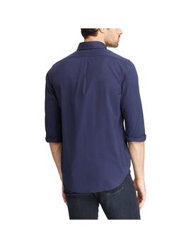Camisa Polo Ralph Lauren Classic Fit Azul Para Hombre