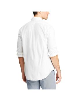 Camisa Polo Ralph Lauren Classic Fit Blanca Para Hombre