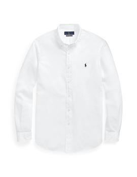 Camisa Polo Ralph Lauren Classic Fit Blanca Para Hombre